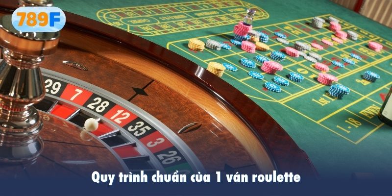 Quy trình chuẩn của 1 ván roulette